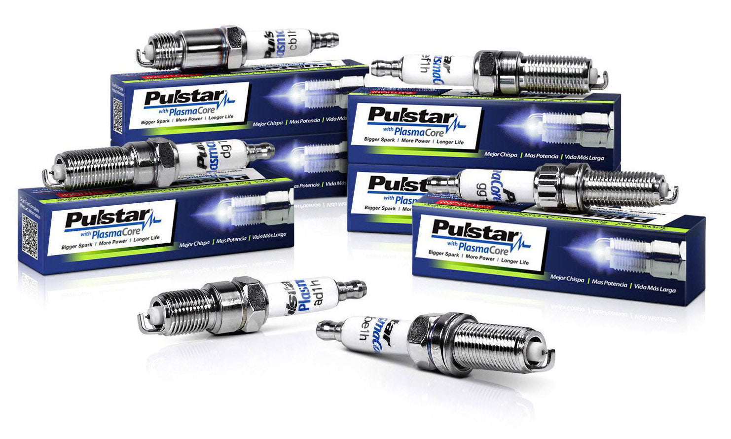 Pulstar spark plugs plasma